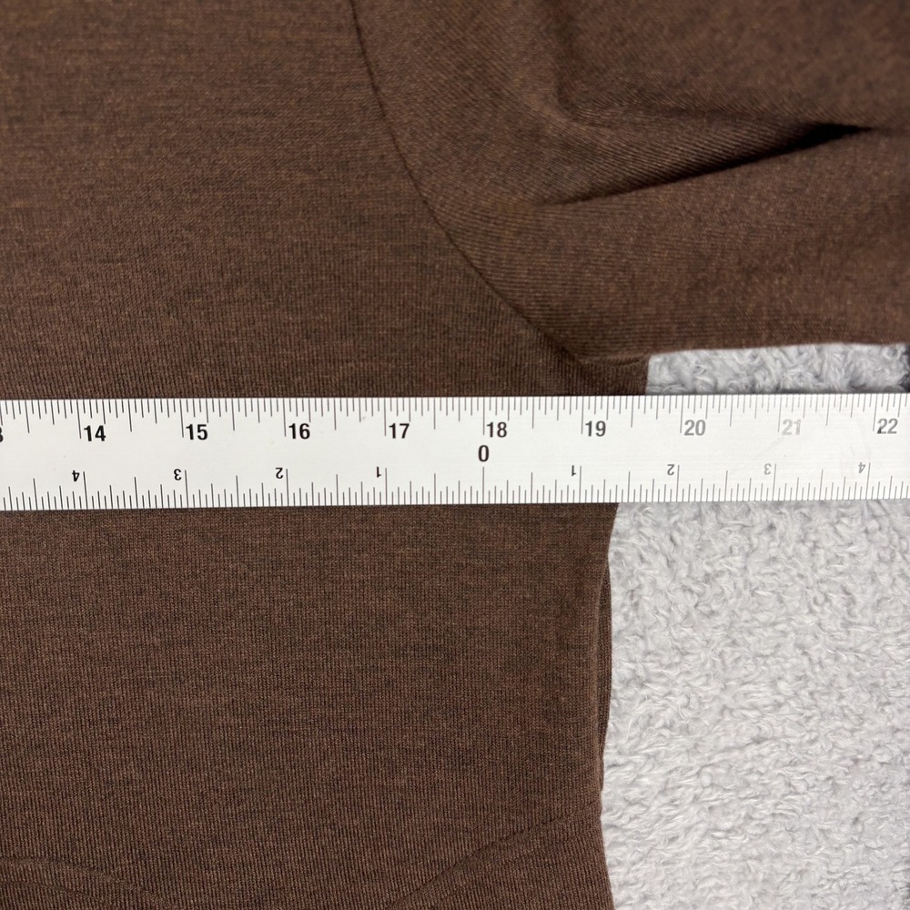 NEW Lintico Calista Wool Blend Arc Panel Sculpted Pleats Maxi Dress Size M Brown - Picture 4 of 10